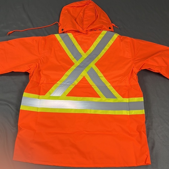 Pioneer Hi-Viz Light Weight Safety Rain Wear (150D) | XL - Picture 3 of 5